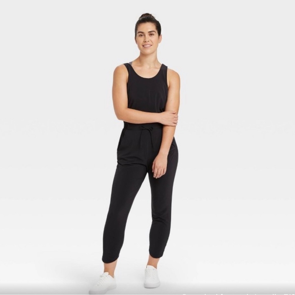 All In Motion Athletic Jumpsuit (Black) in size Lg
